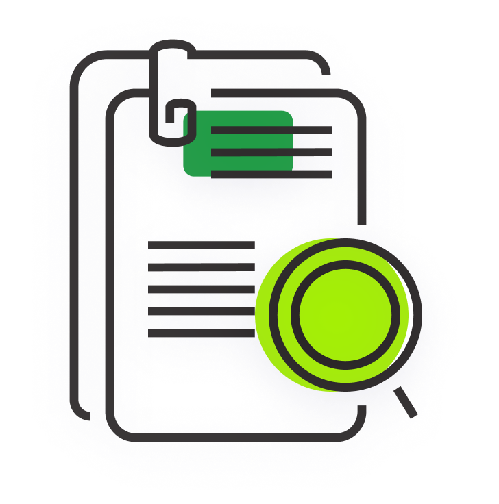 open-research logo: two files held together by a paper clip, with a microscope ontop.